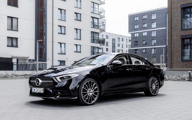 Mercedes-Benz CLS cena 309995 przebieg: 95128, rok produkcji 2020 z Wrocław małe 407